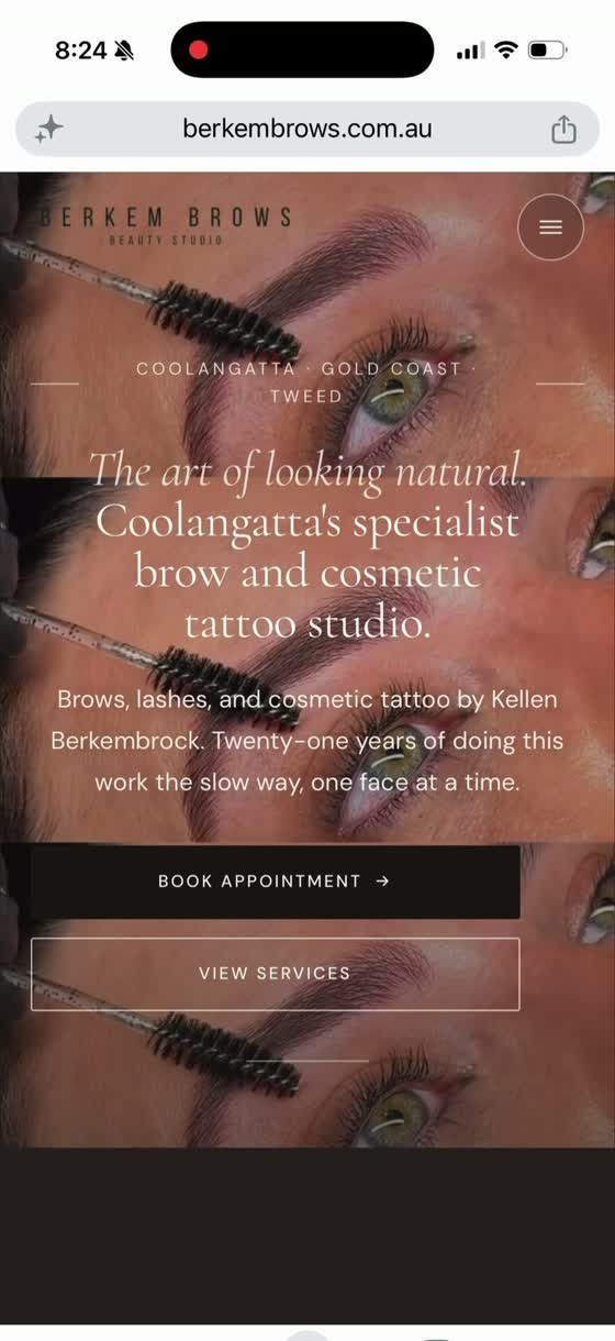 Berkem Brows website