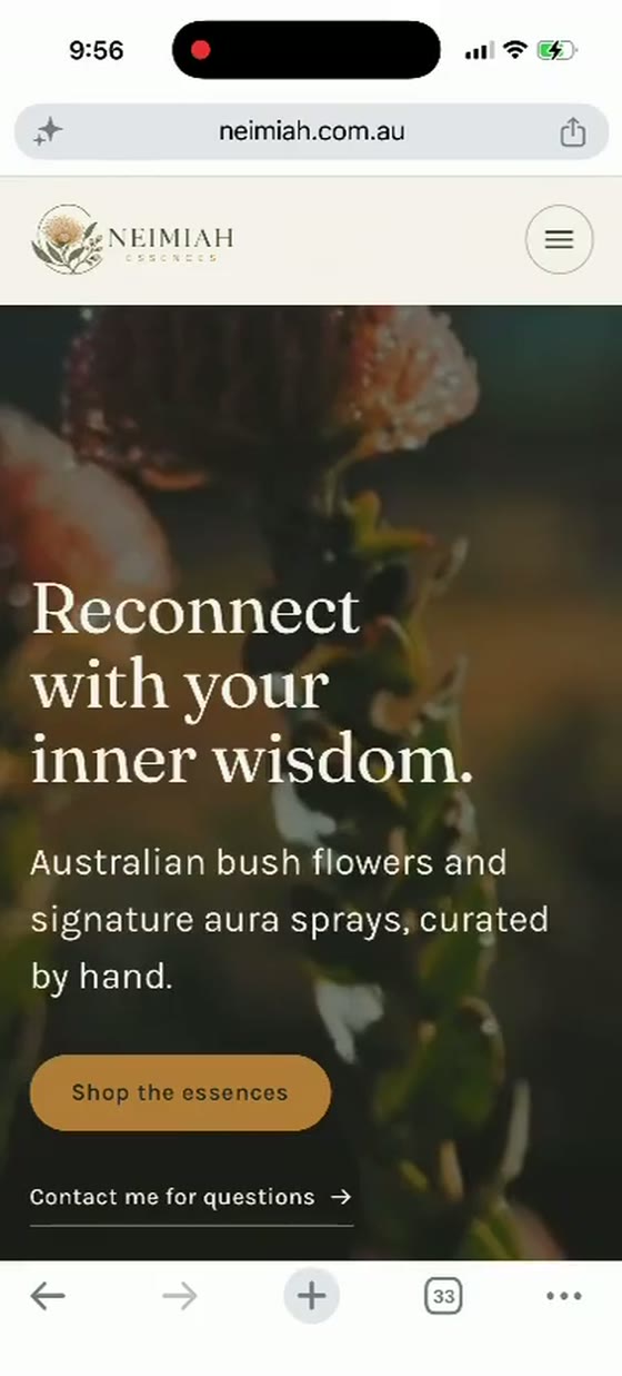 Neimiah Essences website